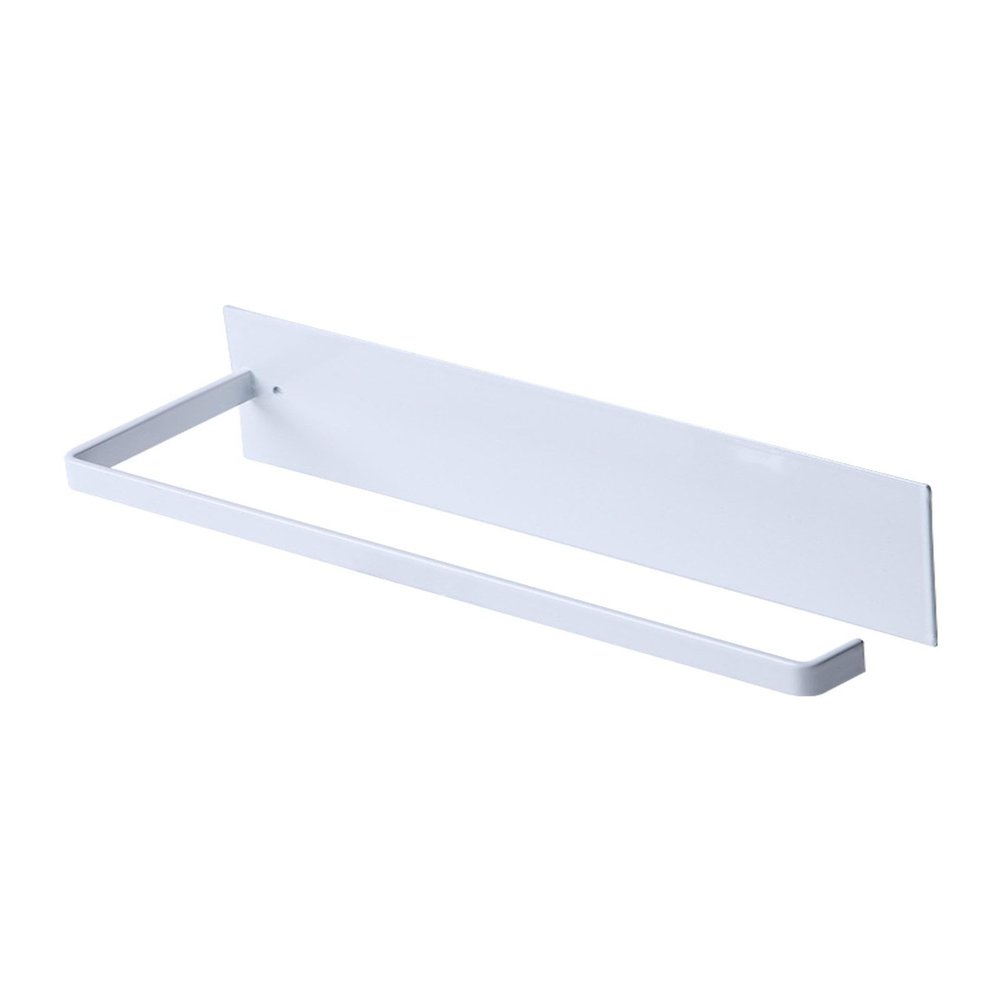 TENWEL Kitchen Paper Towel Rack Non-Drilling Wall-Mounted Kitchen Paper Towel Holder, Cabinet Hanger, Roll Paper Holder, Hanging Roll Holder