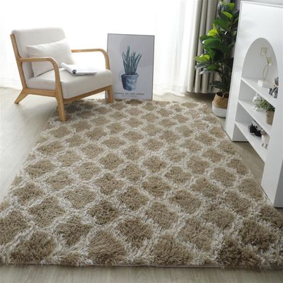 UEAUY Shaggy Area Rugs Fluffy Plush Rugs Modern Soft Fuzzy Throw Carpets for Living Room Nursery Dorm Room Home Dcor Brown 2 2 x 5.2 Feet