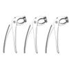 Amosfun 3pcs Anti-Scald Bowl Holder Clip, Metal Dish Gripper Clips Hot Plate Cozy Holder Kitchen Hot Bowls Pans Clamp Tongs view 1