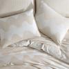 Marimekko - King Duvet Cover Set, Organic Cotton Bedding with Matching Shams, Luxury Home Decor, GOTS Certified (Lokki Beige, King) view 2