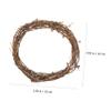 DECHOUS 20pcs Rattan Wreath Frames for Crafts Decorative Wreath Accessories Natural Material for Creative Holiday Decorations Shape for Seasonal Projects view 3