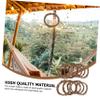 DECHOUS 20pcs Rattan Wreath Frames for Crafts Decorative Wreath Accessories Natural Material for Creative Holiday Decorations Shape for Seasonal Projects view 4
