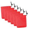 INOOMP 30pcs Drawstring Bags for Small Sundries Storage Camping Organizers for Jewelry Crafts Travel Red Outdoor Pouches view 3