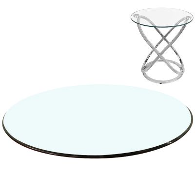 SAGIDAR Tempered Glass Round Table Top, Round Tempered Glass, Glass Table Top, Glass Dining Table Top, Round Glass Top Panel, for Coffee Table/Dining Table, 15IN 20IN 25IN 30IN 35IN