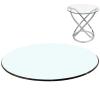 SAGIDAR Tempered Glass Round Table Top, Round Tempered Glass, Glass Table Top, Glass Dining Table Top, Round Glass Top Panel, for Coffee Table/Dining Table, 15IN 20IN 25IN 30IN 35IN view 1