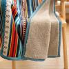 Creative Bohemian Trendy Throw Blanket|Thick Warm Cover Blanket Shawl|Super Soft and Cozy Knee Blanket for Couch Sofa Bed,A,70x100CM(27.5x39.3in) view 4