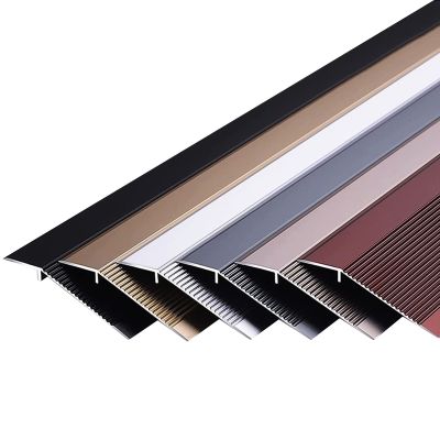 HJXGQJM Vinyl Carpet Edge Strip, Aluminum Floor Transition Threshold Strip, Flooring Threshold Ramp Reducer, Durable & Easy-to-Install Door Strip, Floor Cover Strips (Color : White, Size : 90 * 10cm)