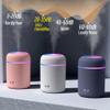 Portable Mini Humidifier, Colorful, Cool Mist, USB Powered. Perfect for Bedroom, Office & Car (300ml, Gray) view 3