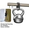 Aluminum Ceiling Curtain Track, Curtain Rail With Mute Rollers, Shower Curtains Room Divider, For Bedroom Living Room WindowsStraight Curtain TrackRV Curtain Track ( Color : Black (Side Mount) , Siz view 2