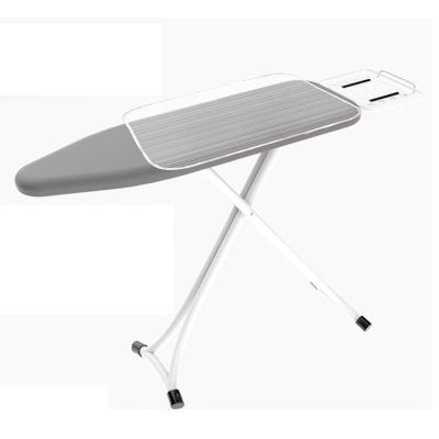 DMVWJR 35.8 * 12.2inch Full Size Ironing Board W/Silicon Iron Rest Height Adjustable, Foldable Iron Board for Easy Storage, Space Saving(Color:B)