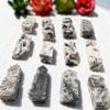 IPUDIS 1pc Crystal Stone Natural Crystal Raw Stone Crystals Point Wands Quartz Rough Specimen Geode Cluster Home Decor Gifts for Meditaion view 1