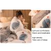 AOPPLSOT Thickened Winter Lamb Quilt, Super Soft Fluffy Comforter, Double Sided Velvet Quilted Fleece Blanket for Bed,White,150 * 200cm 3kg view 4