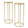 CNCEST 10pcs Wedding Table Flower Centerpieces, Tabletop Metal Flowers Floor Vases, 31.5inch High Vases Decor Geometric Tables Centerpieces for Birthday Party Reception(30x30x80cm) view 3