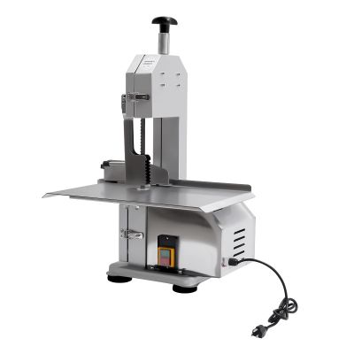 650W Electric Meat & Deli Slicer,110V 60HZ Electric Bone Saw, Adjustable Slice Thickness Stainless Steel Blades & Safe Non-Slip Feet