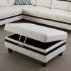 A Ainehome Sectional Sofa for Living Room, Ottoman, Modern Faux Leather Storage Ottoman for Living Room Furniture Sets, Apartment and Small Space(Size:35x23.5x17.5H, C-White) view 1