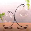 INLIMA Plant Pot Flowers and Plants Transparent Glass Vase Hanging Vase Flower Bed Party Decorative Vase Family Garden Round Vase view 3