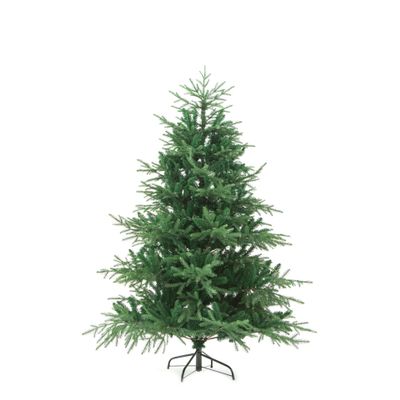 Christmas Tree Simulation fir Large Christmas Tree Indoor and Outdoor Home Ornaments, Green, fire Retardant, Low Voltage Anti-Electric Shock 210CM Original