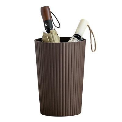 Freestanding Large & Small Umbrellas Holder Bin, Canes Walking Sticks Storage Container Ideal For Home Office Decor, Space Saving Umbrella Stand Light-weight And Portable ( Color : Red , Size : 15x19.