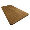 PFCDZDU Wood Table Top Only, Universal One-Piece Workbench Desk, Dining Room Coffee Office Rectangular Slab Desk Countertop, Customizable (Color : Brown, Size : 47.2"x19.7"x1.6") view 1