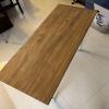 PFCDZDU Wood Table Top Only, Universal One-Piece Workbench Desk, Dining Room Coffee Office Rectangular Slab Desk Countertop, Customizable (Color : Brown, Size : 47.2"x19.7"x1.6") view 2