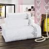 DLUXCA 3pcsot Cotton Towel Set Bath Towels Bathroom Set for Family Guest Bathrooms Gym Towel Set Gift for Family Home view 1