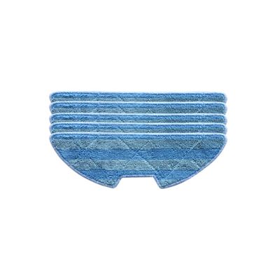 ZeAda Vacuum Cleaner Main Brush Side Brush HEPA Filter Mop Cloth,Compatible for Rovus Robot Vacuum Cleaner Parts Accessories (Color : 5pcs Mop Cloth)