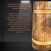 ANTIQUANA Handmade Wooden Beer Mug | Camping Travel Outdoor Mugs for Men | Tea Coffee Cup with Handle | Craft Tankard Drinking Stein view 4