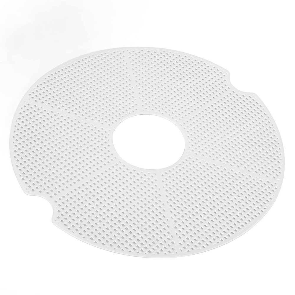 Round Silicone Dehydrator Sheet, Reusable Steamer Mesh Mat for Fruit Dehydrator, Food Dehydrator Tray Compatible with FD660