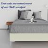 Greaton, 15-Inch Premium Vinyl Material Wood Box Spring/Bed Frame, Durable, Stylish, Multi Colour Options and Comfortable Foundation with Silver Metal Legs, California King, Beige view 3
