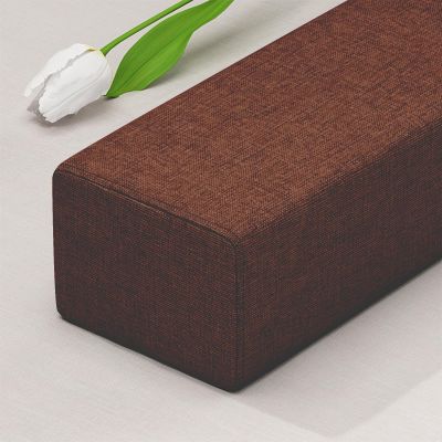 Etoohy Bed Gap Filler 39X6X12inch Mattress Gap Filler Bed Headboard Pillow Cushion Thick Mattress Extender Between Mattress Headboard Wall Space Crack Rectangle Bolster,Brown