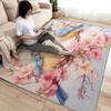 Bird Rug 2x3 ft, Floral Area Rug, Flower Rugs for Entryway Living Room Bedroom, Spring Carpet, Kids Room Decor for Boys Girls, Washable Non Slip Soft Low Pile Indoor Door Mat view 4