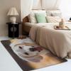 Labrador Rug 4x6 ft, Dog Lover Area Rug, Puppy Rugs for Living Room Bedroom, Pet Carpet, Kids Room Decor for Boys Girls, Washable Non Slip Soft Low Pile Indoor Area Rugs view 3