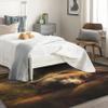 Bear Rug 5x6 ft, Forest Animal Area Rug, Wild Animal Rugs for Living Room Bedroom, Wildlife Carpet, Kids Room Decor for Boys Girls, Washable Non Slip Soft Low Pile Indoor Area Rugs view 2