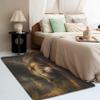 Bear Rug 5x6 ft, Forest Animal Area Rug, Wild Animal Rugs for Living Room Bedroom, Wildlife Carpet, Kids Room Decor for Boys Girls, Washable Non Slip Soft Low Pile Indoor Area Rugs view 3