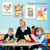 4 PCS Inclusive Classroom Wall Art Encouragement Diversity Nursery Wall Decor, Unframed, Inspirational Human Equality Diversity Prints Painting Artwork for Office Classroom Bedroom Home, 8x10 inch view 2