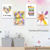 4 PCS Inclusive Classroom Wall Art Encouragement Diversity Nursery Wall Decor, Unframed, Inspirational Human Equality Diversity Prints Painting Artwork for Office Classroom Bedroom Home, 8x10 inch view 3