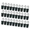 Garneck 60 PCS Clip Hooks Drapery Hooks Clip Ring Drapery Rings Curtain Accessories view 1