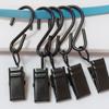 Garneck 60 PCS Clip Hooks Drapery Hooks Clip Ring Drapery Rings Curtain Accessories view 3