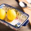 Baking Dish Ceramic Baking Dish, 2Piece Rectangular Bakeware Lasagna Pan, Casserole Dish for Cooking, Kitchen, Banquet and Daily Use bakeware view 3