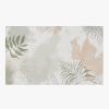 ELLECO Abstract Plant Leaf Area Rugs, Minimalist Modern Plant Indoor Non-Slip Kids Rug, Upholstery Rug with Non-Slip Backing for Kids Boys Girls Bedroom Living Room Dining Room Study 4ftx6ft view 3