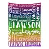 Dr.TOUGH Personalized Blanket for Kids Adults Name Blanket Personalized Blanket and Throws Customized Blanket Gifts for Christmas Birthday view 1