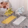 Kopida Coat Hanger Shape Earring Holder Stand Acrylic Earring Rack Holder Solid Color Earring Display Stand Tabletop Jewelry Display Organizers view 4
