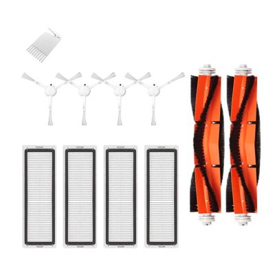 KAMNIK Compatible for Xiaomi Mijia 1C STYTJ01ZHM Side Main Brush Water Tank Mop Cloth HEPA Filter Parts Kit Robot Vacuum Cleaner Accessories (Color : Suit 3)