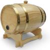 KouRy Wine Barrel Wooden Barrel Vintage Port Rum Hotel Beer Brewing Whiskey Barrels for Wine Barrel Dispenser Home essentials view 1