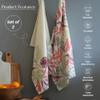 The Fine Living Co. 100% Cotton Kitchen Towels Set of 2, 18 x 28 inches, Hello Bird Printed Dish Towel, Hand Towels, Summet Kitchen Towels, Boho Tea Towels- Multifunctional, Stylish, Absorbent, Soft view 2