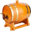 KouRy Wine Barrel Beer Barrel Household Beer Brewing Equipment Old-Fashioned Pine Beer Barrel Wooden Wine Barrel Brewing Accessories Bar Tools Wine Making Barrels Home essentials view 1
