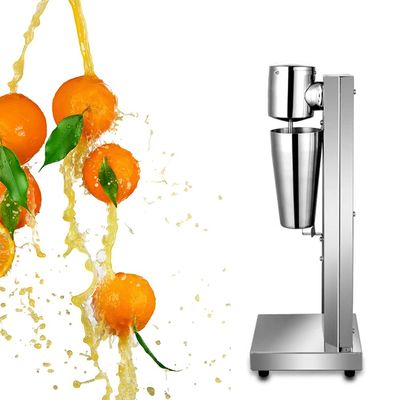 Electric Milkshake Maker 110V Single Head Milkshake Maker Machine 18000RMP Commercial Stainless Steel Milk Shake Machine Speed Adjustable Drink Mixer Used To Make Smoothies Milk Foam 180W