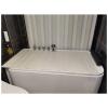 Bathtub Tray Bathtub Cover Bath Shelf, PVC Folding Multifunction Insulation Cover Shutter Bath Lid, Dustproof Bathtub Tray for Bathtubs of Various Sizes Multifunctional (Color : White, Size : 80x170 view 1
