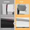Persilux Top Down Bottom Up Blackout Cellular Cordless Shades & Blinds, Honeycomb Window Blinds for Windows with Sheer, Window Shades for Home, 1.5" Single Cell Door Blinds (33" W x 78" H, Grey) view 3