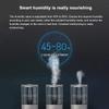 KouRy Humidifiers for Bedroom (6L), Warm and Cool Mist Humidifiers for Home (Top Fill Ultrasonic Air Humidifier, Remote Control, LED Display, Whisper Quiet) view 3